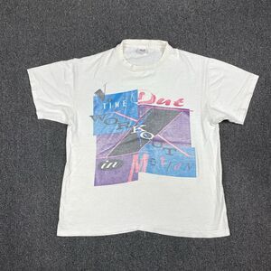 No Time Out Workout T Shirt Retro In Motion Single Stitch Y2K Men’s Size XL